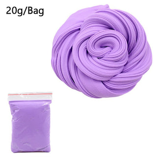 Fluffy Foam Slime Clay Ball Supplies DIY Light Soft Cotton Charms Slime Fruit Kit Cloud Craft Antistress Kids Toys for Children