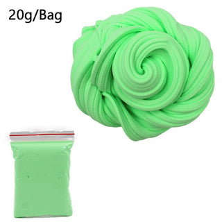 Fluffy Foam Slime Clay Ball Supplies DIY Light Soft Cotton Charms Slime Fruit Kit Cloud Craft Antistress Kids Toys for Children