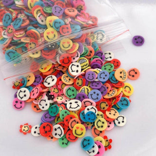 Soft Pottery Fruit Slice Slime Filling DIY Mobile Phone Beauty Patch 1000 Pieces Mixed